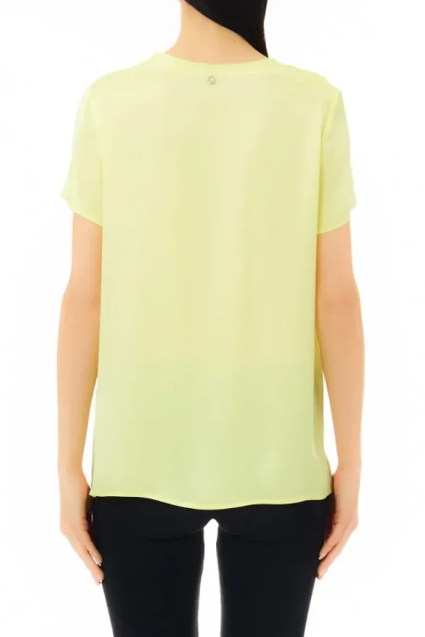 Blusa in misto seta