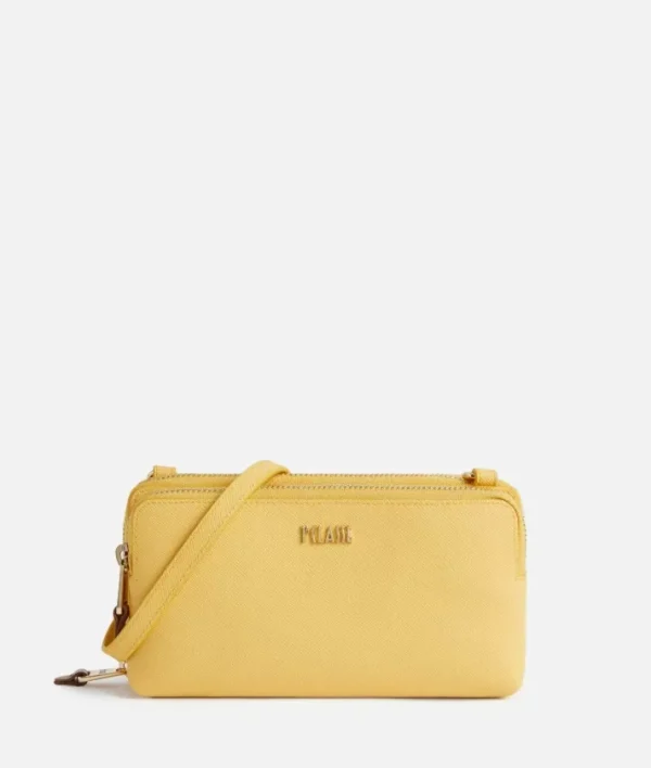 Girl city pochette porta cellulare giallo miele