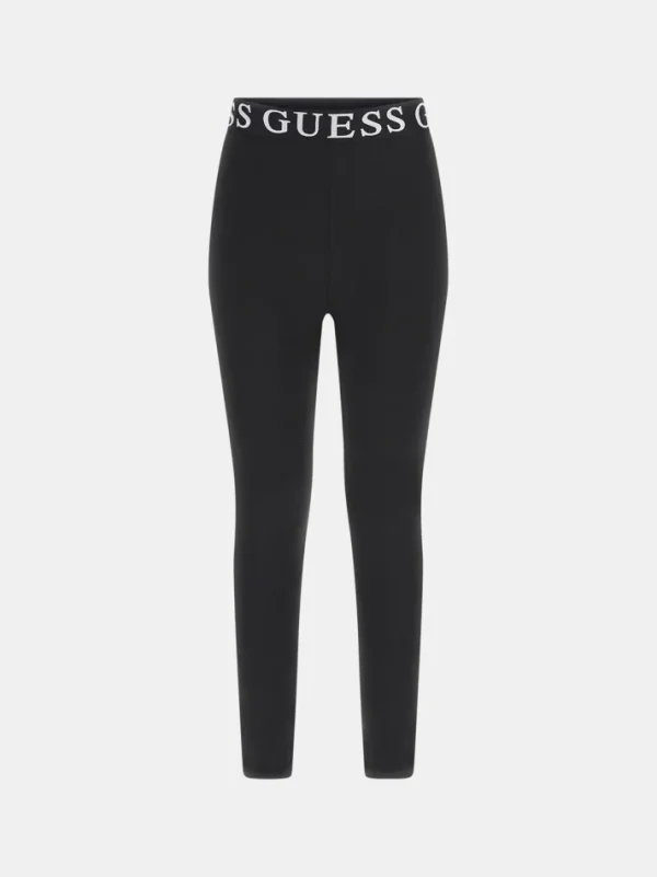 Leggings con fascia elastica logata