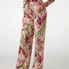 Pantalone wide leg stampa floreale