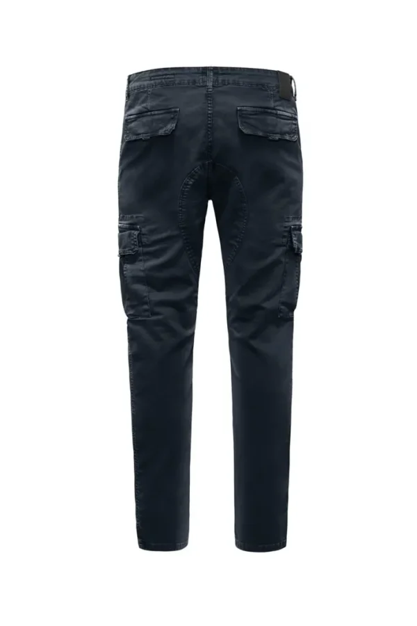 Pantaloni gum cargo slim fit