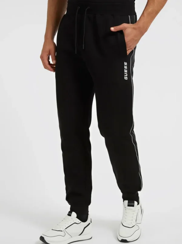 Pantaloni jogger logo laterale