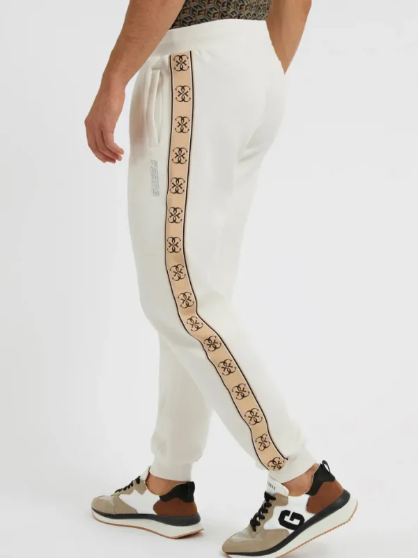 Pantaloni jogger logo laterale