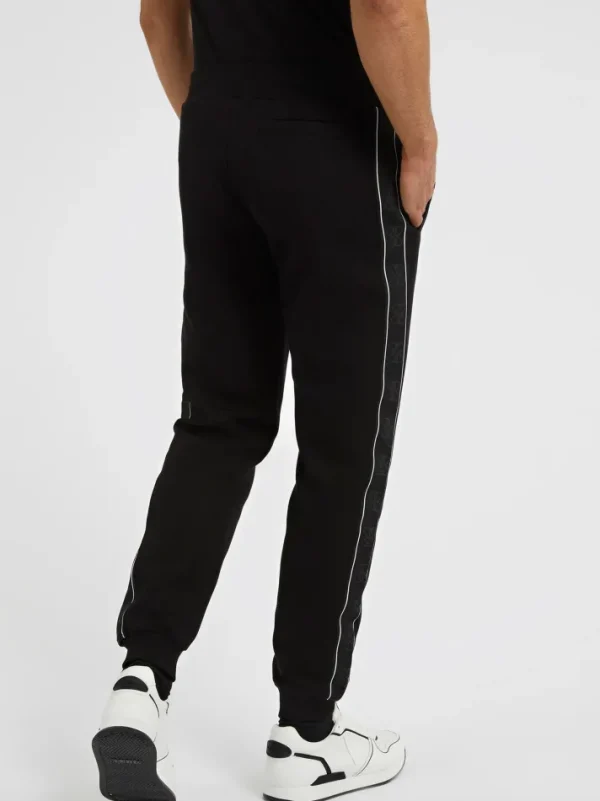 Pantaloni jogger logo laterale