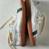 Skin sneakers in nappa con lettering